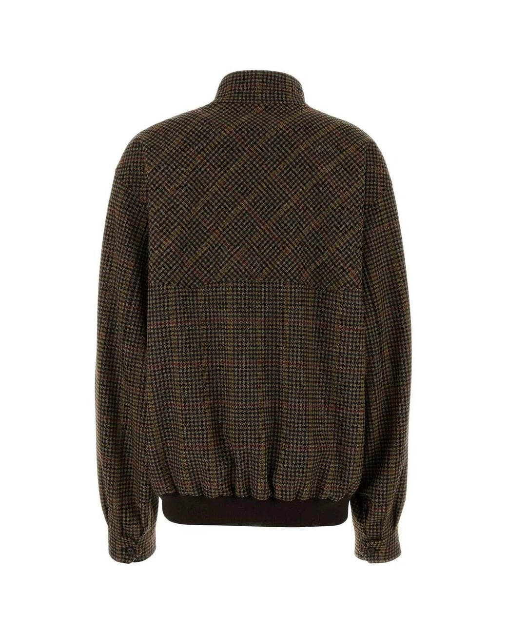 Miu Miu Green Embroidered Wool Jacket