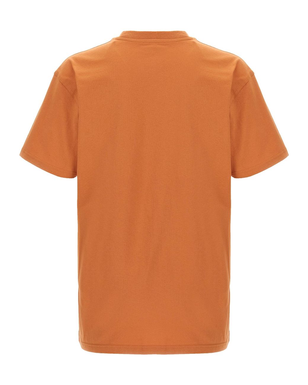 Carhartt Orange 'American Script' T-Shirt for men