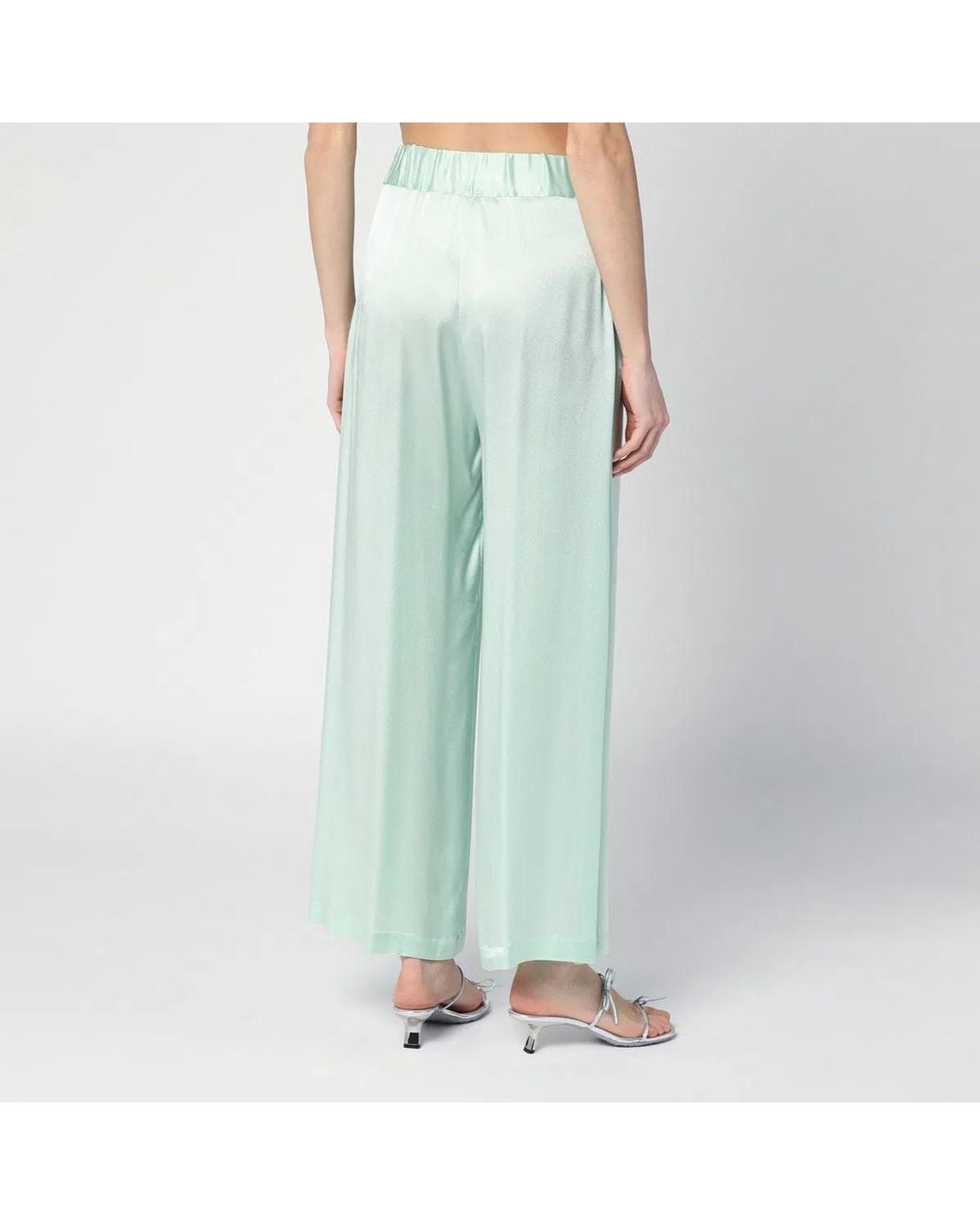 Semicouture Blue Johnny Trousers