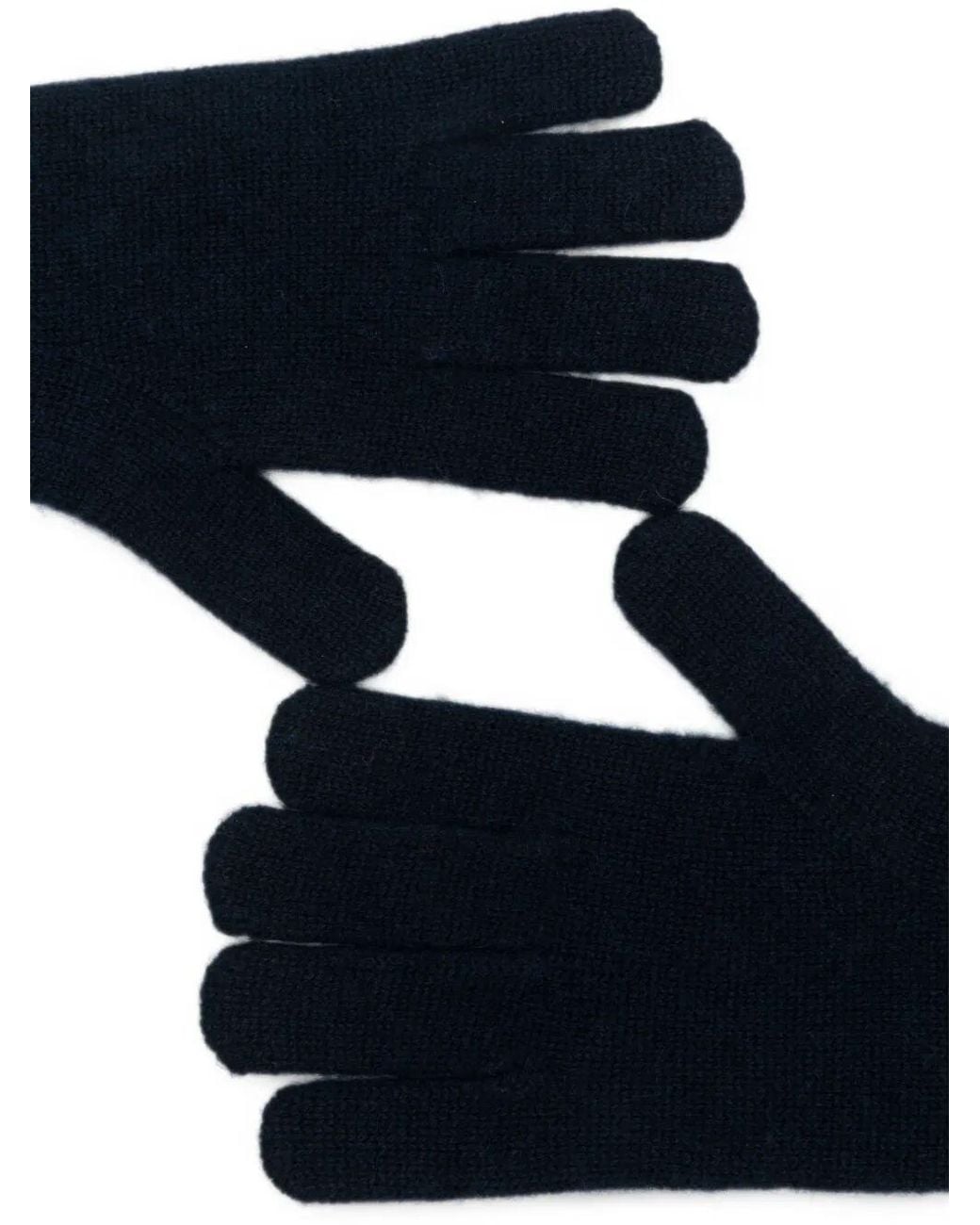 ABSOLUT CASHMERE Black "Lorenza" Gloves