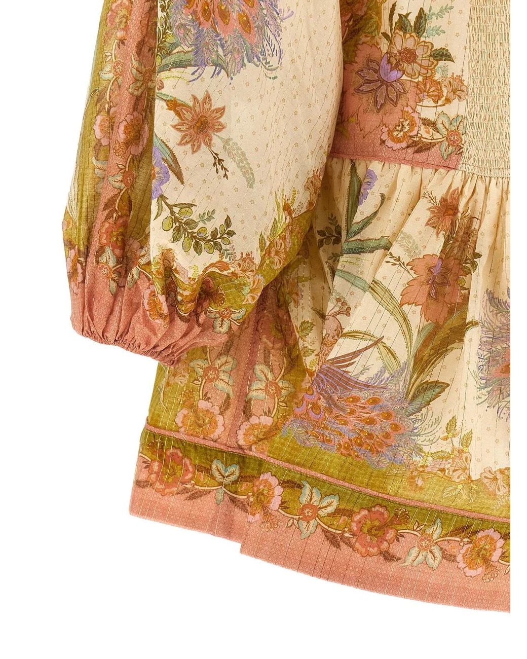 Zimmermann Multicolor 'Indra' Dress