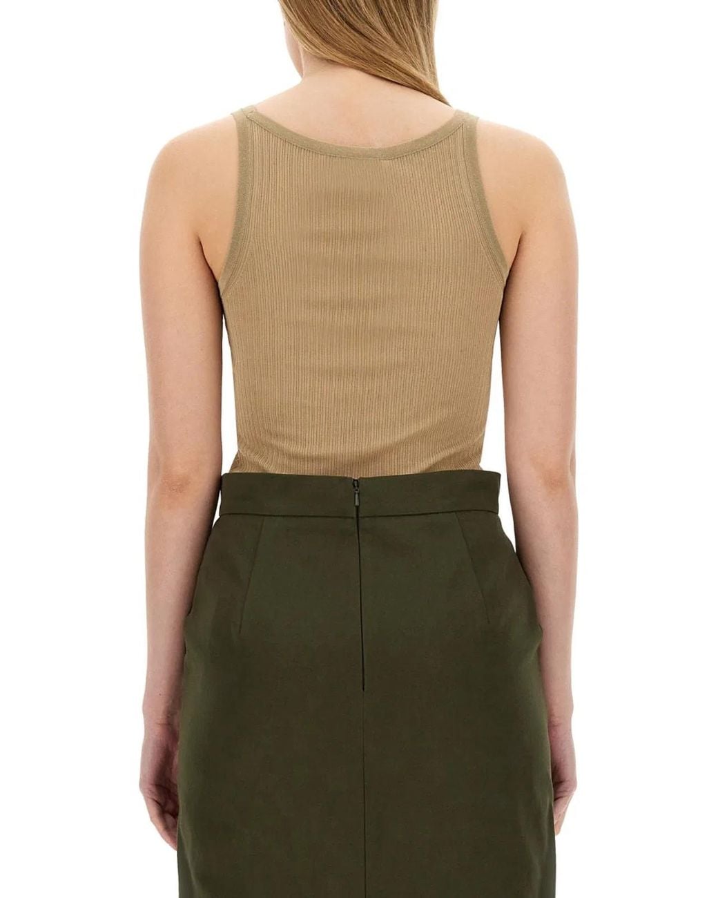 Max Mara Green Tank Top Bastia