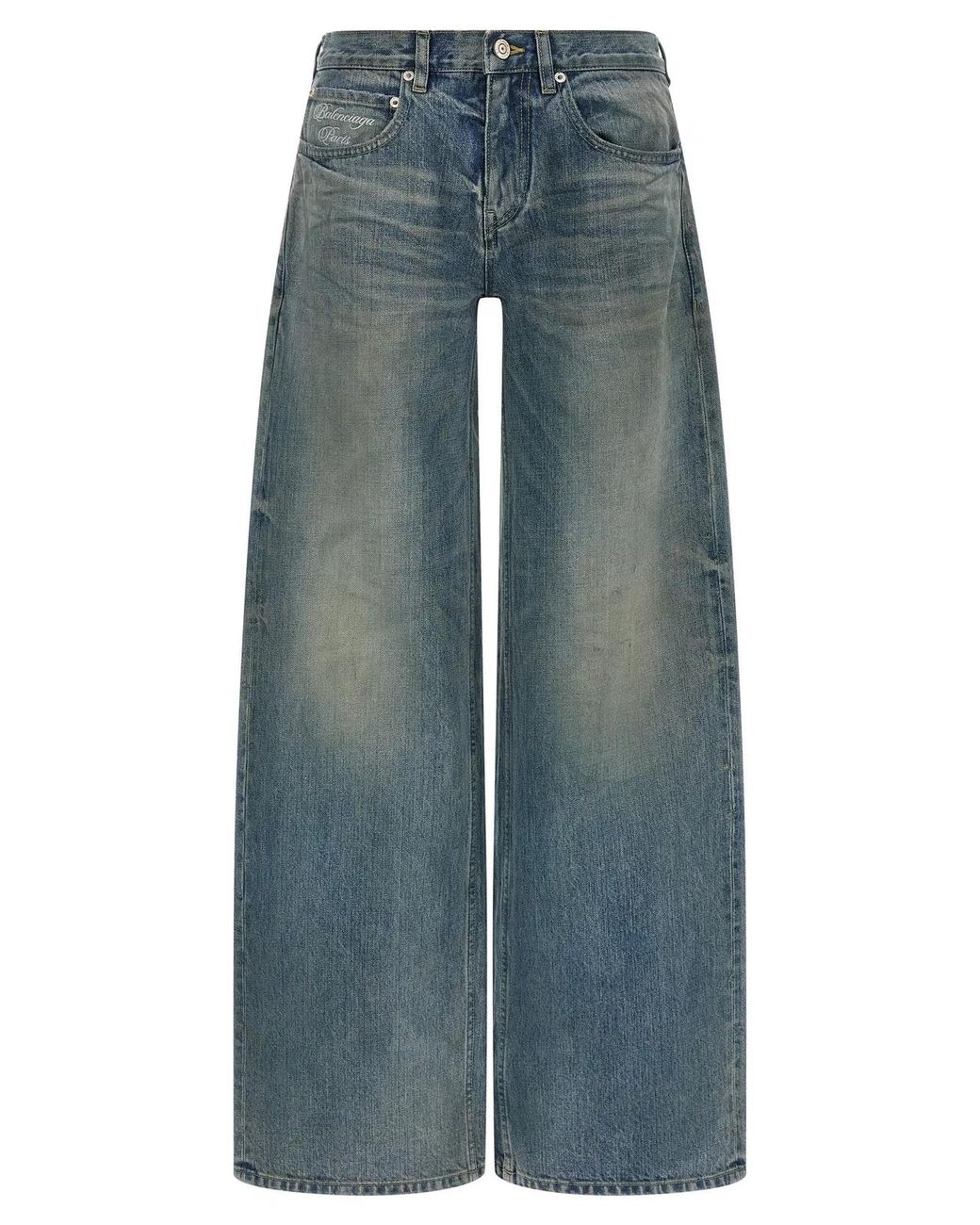 Balenciaga Blue 'Baggy' Jeans