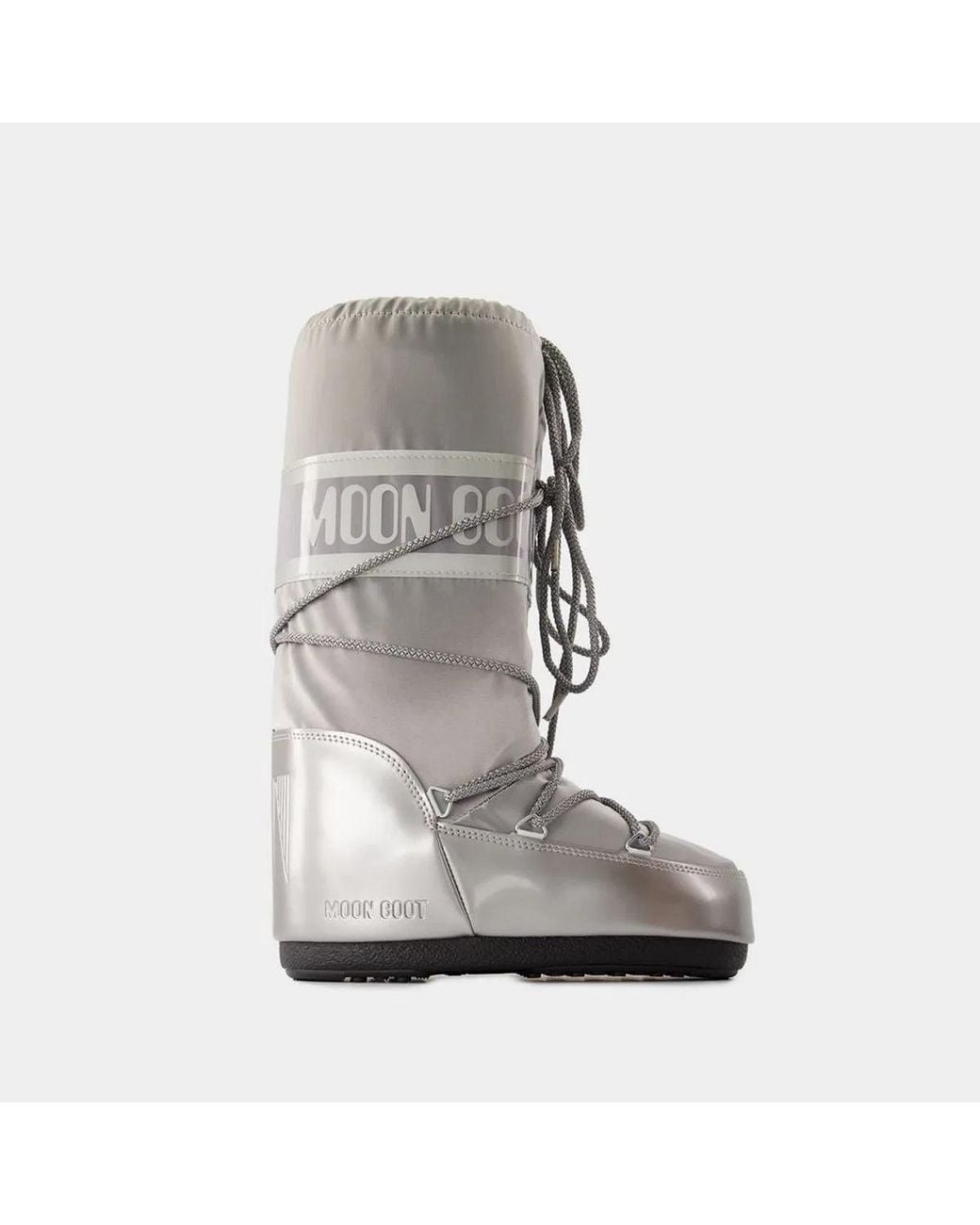 Moon Boot Gray Icon Glance Boots