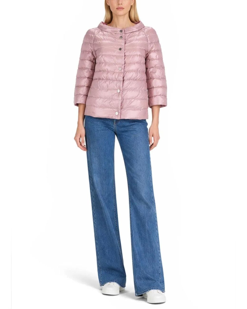 Herno Red Reversible Padded Coat