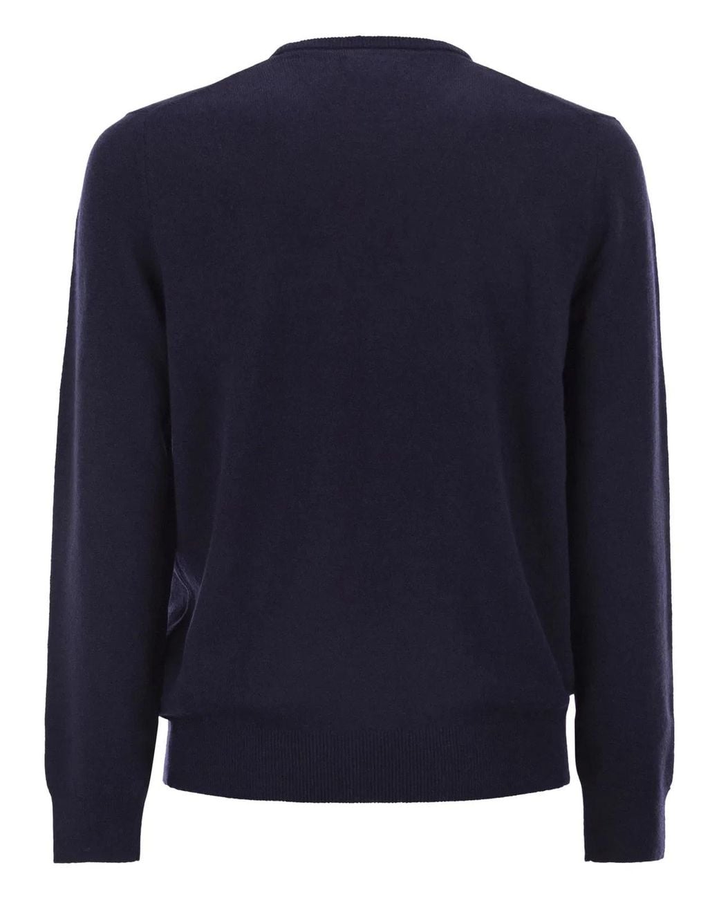 Polo Ralph Lauren Blue Wool Crew Neck Jumper for men