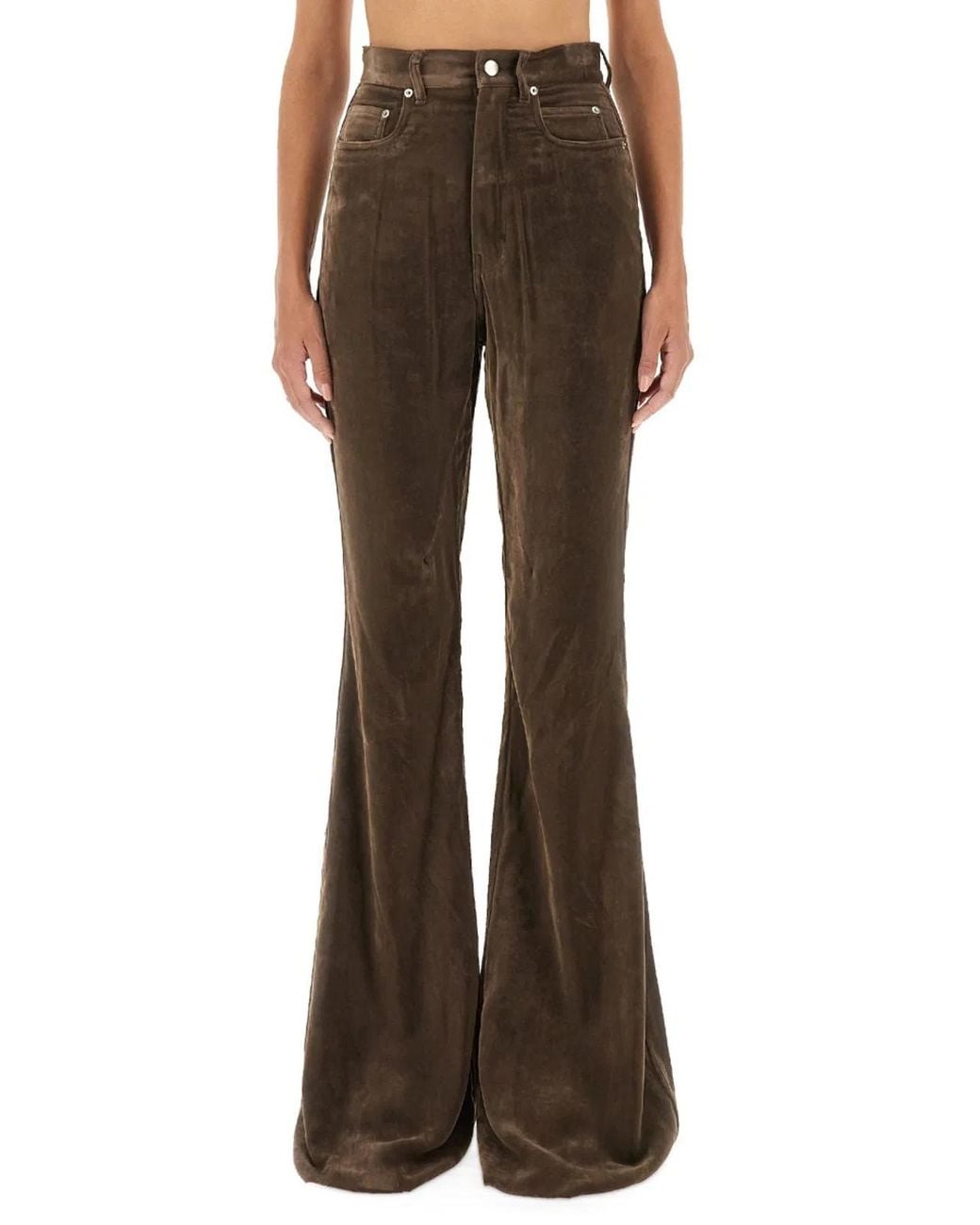 Rick Owens Brown Trousers