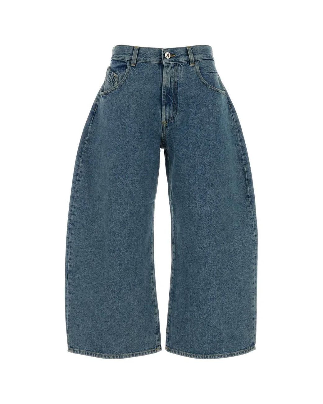 The Attico Blue Long Pant