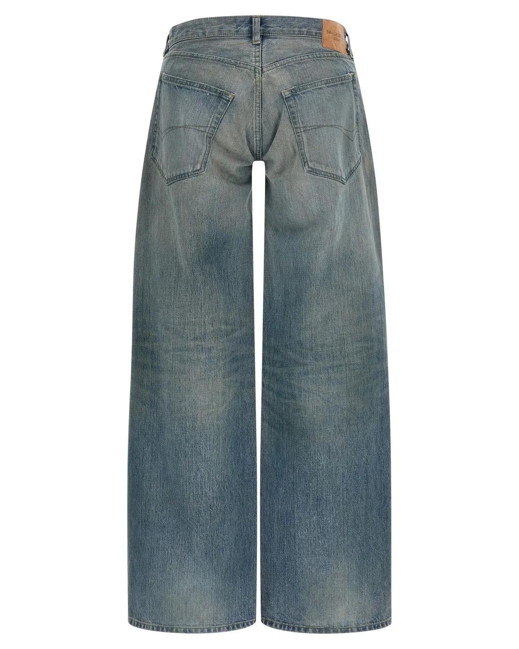 Balenciaga Blue 'Baggy' Jeans