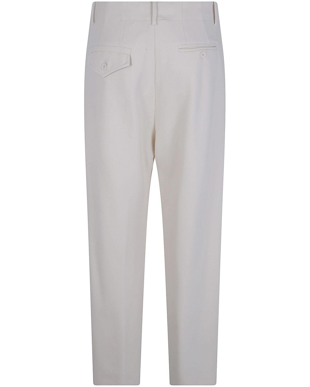 Semicouture Gray "Tera" Wide Leg Trousers