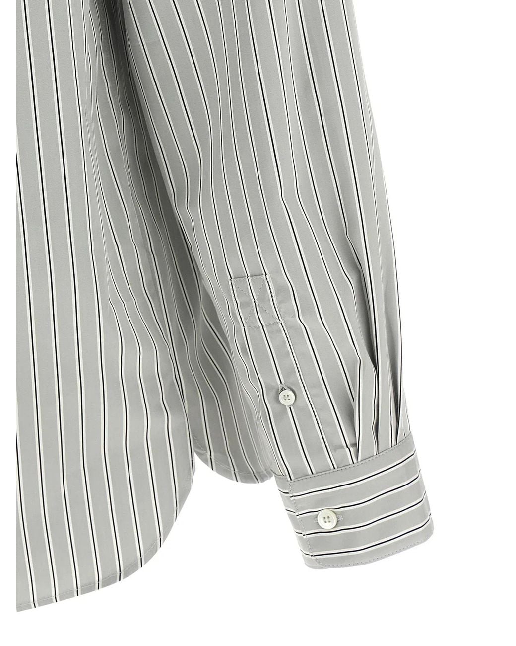 A.P.C. Gray 'Malo' Shirt for men