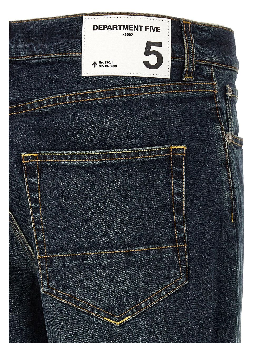Department 5 Blue 'Bowl' Jeans for men