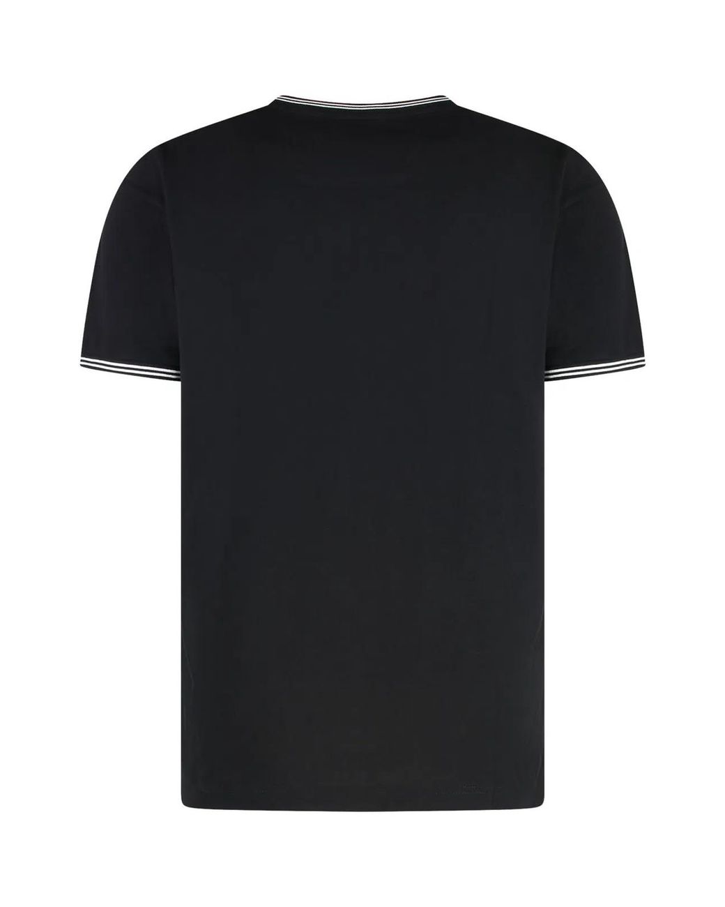 Boss Black Stretch Cotton T-Shirt for men