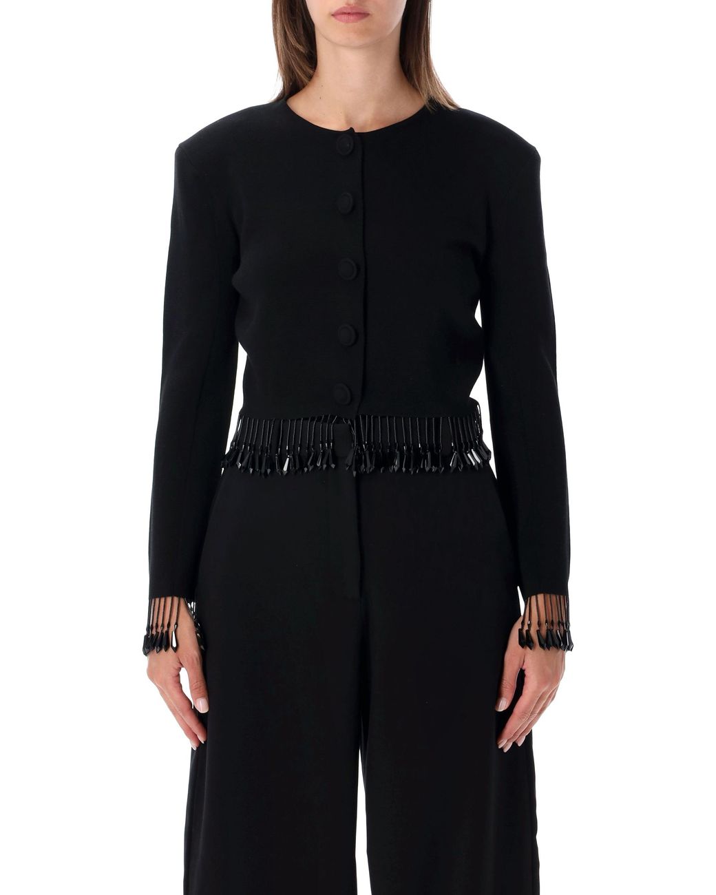 By Malene Birger Black Shelly Cardigan