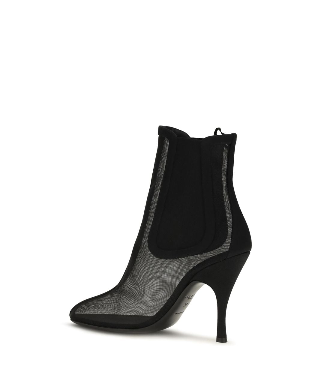 Alaïa Black Alaia Mesh Chelsea Ankle Boots