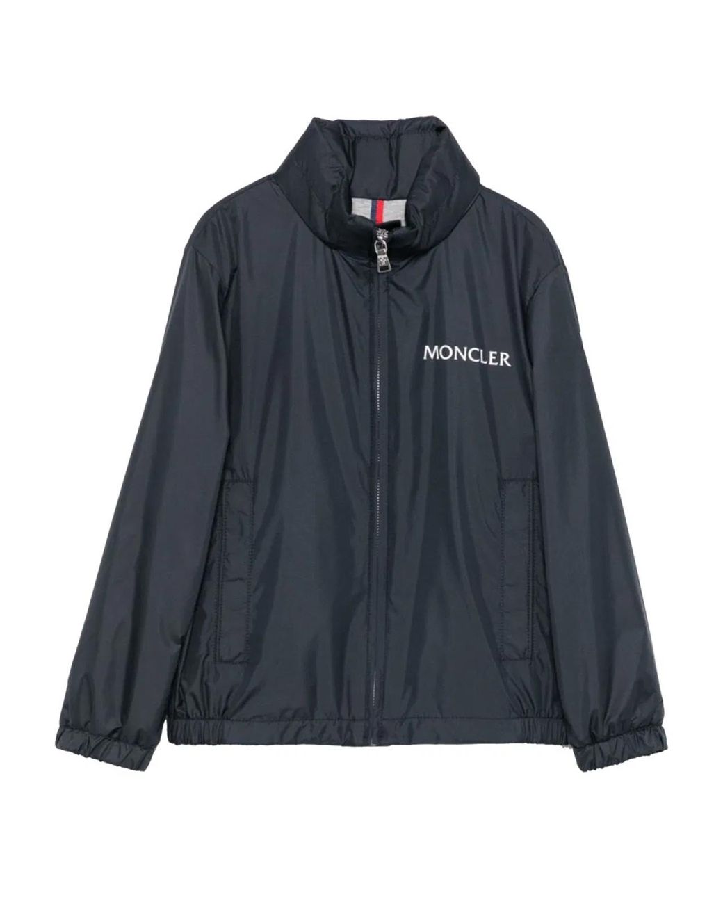 Moncler Blue Mini Sports Jacket For Boys