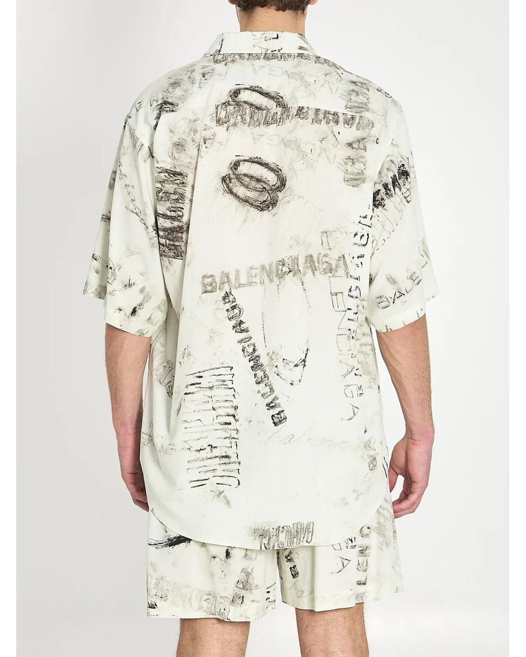 Balenciaga White Sleepwear Top for men