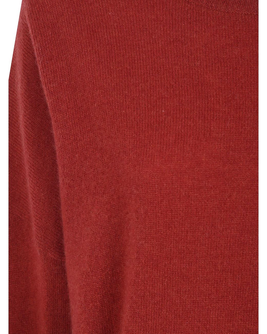 ABSOLUT CASHMERE Red "Kaira" Round Neck Sweater