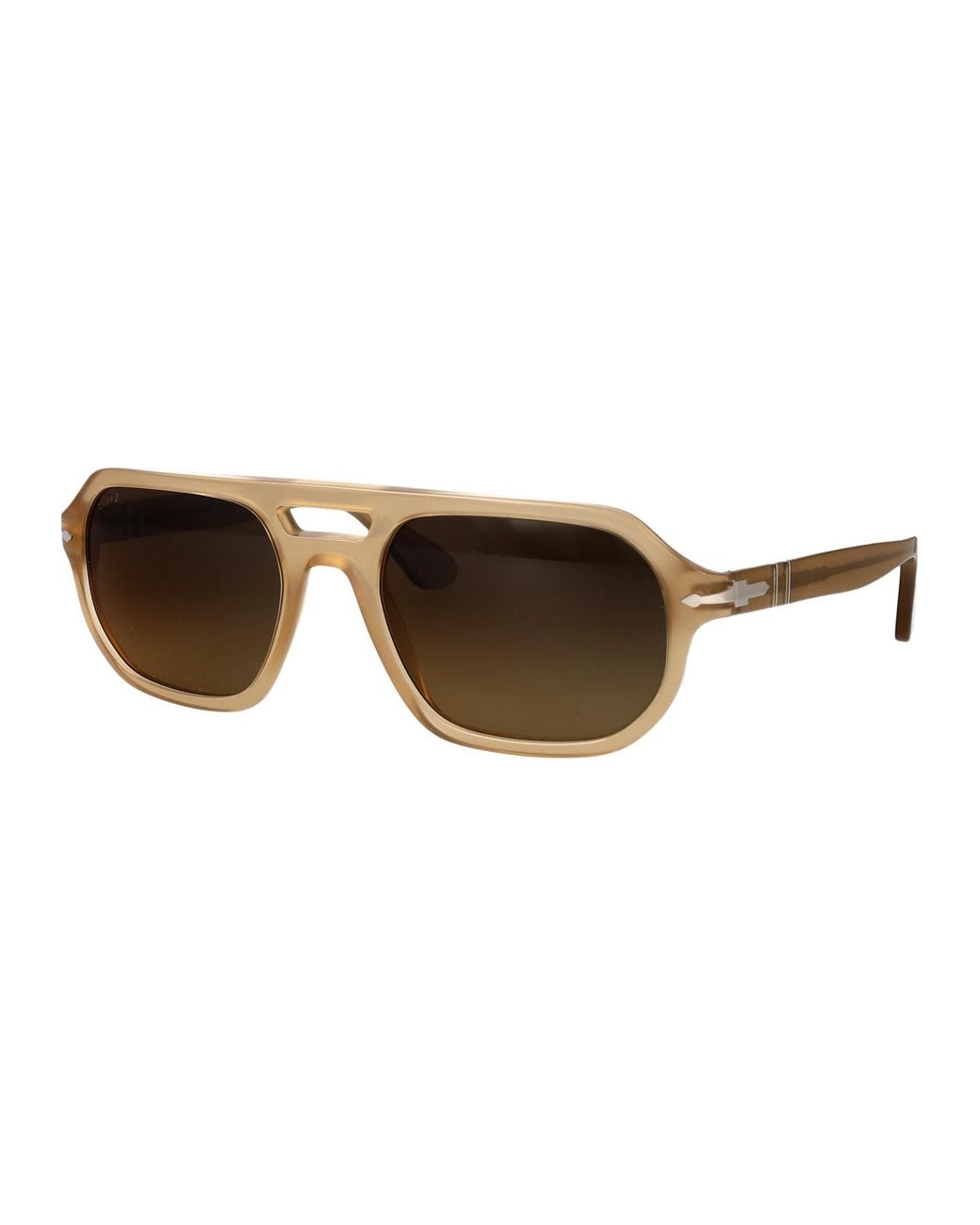 Persol Brown Opalino Acetate Sunglasses