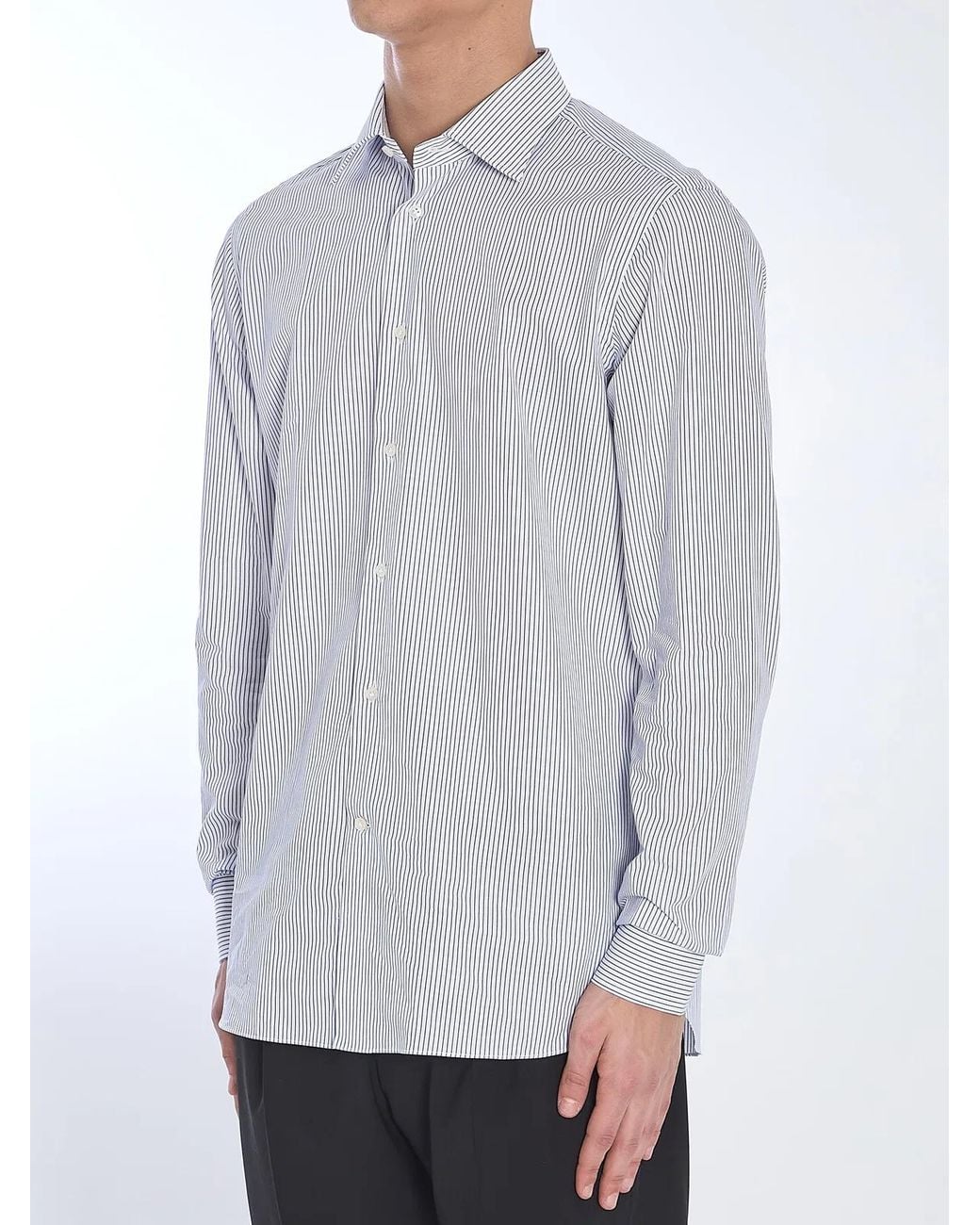 Borriello White Spaccanapoli Shirt for men