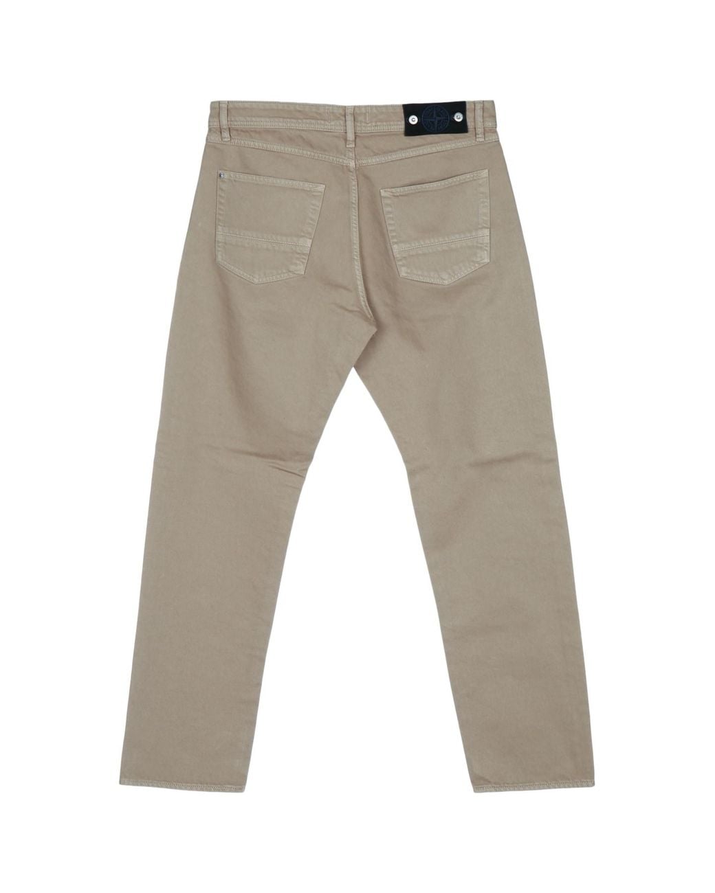 Stone Island Gray Trousers for men