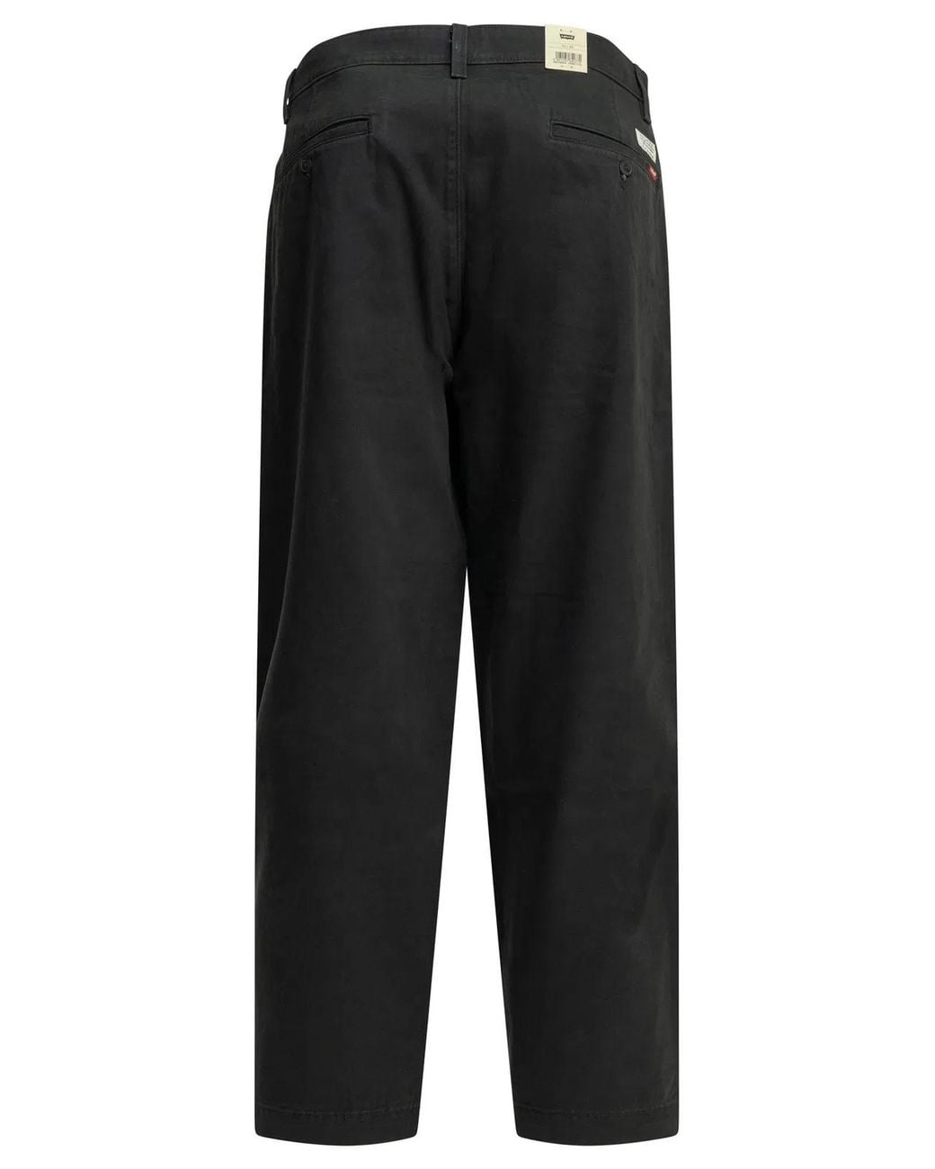 Levi's Black Chino Xx Baggy Casual Cotton Pants for men