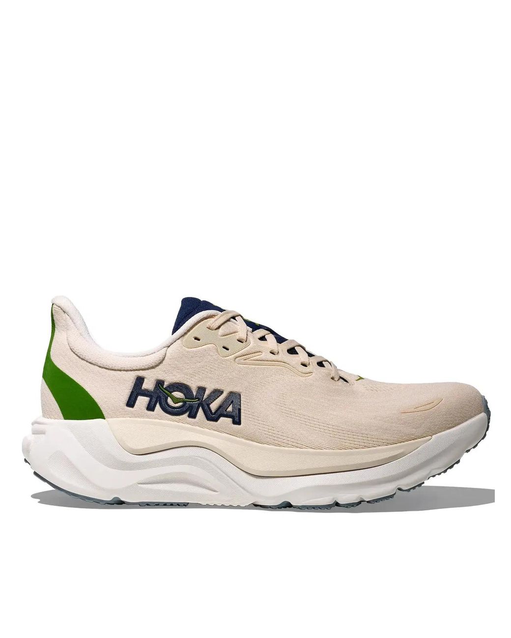 Hoka One One White Ahahi 8 Running Shoe for men