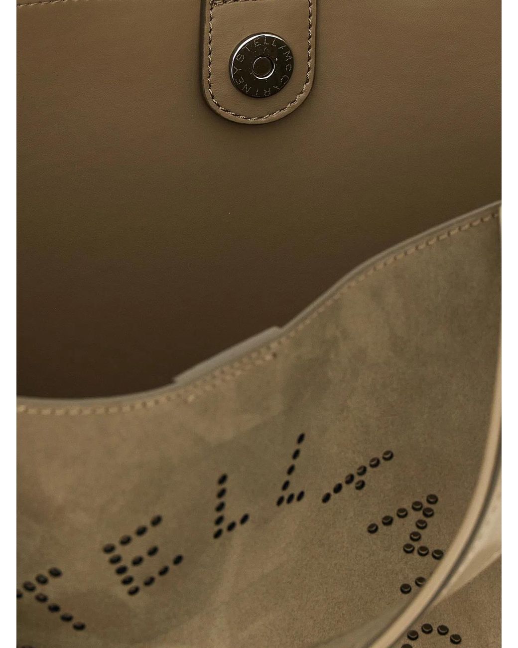 Stella McCartney Green 'Stella Logo' Crossbody Bag