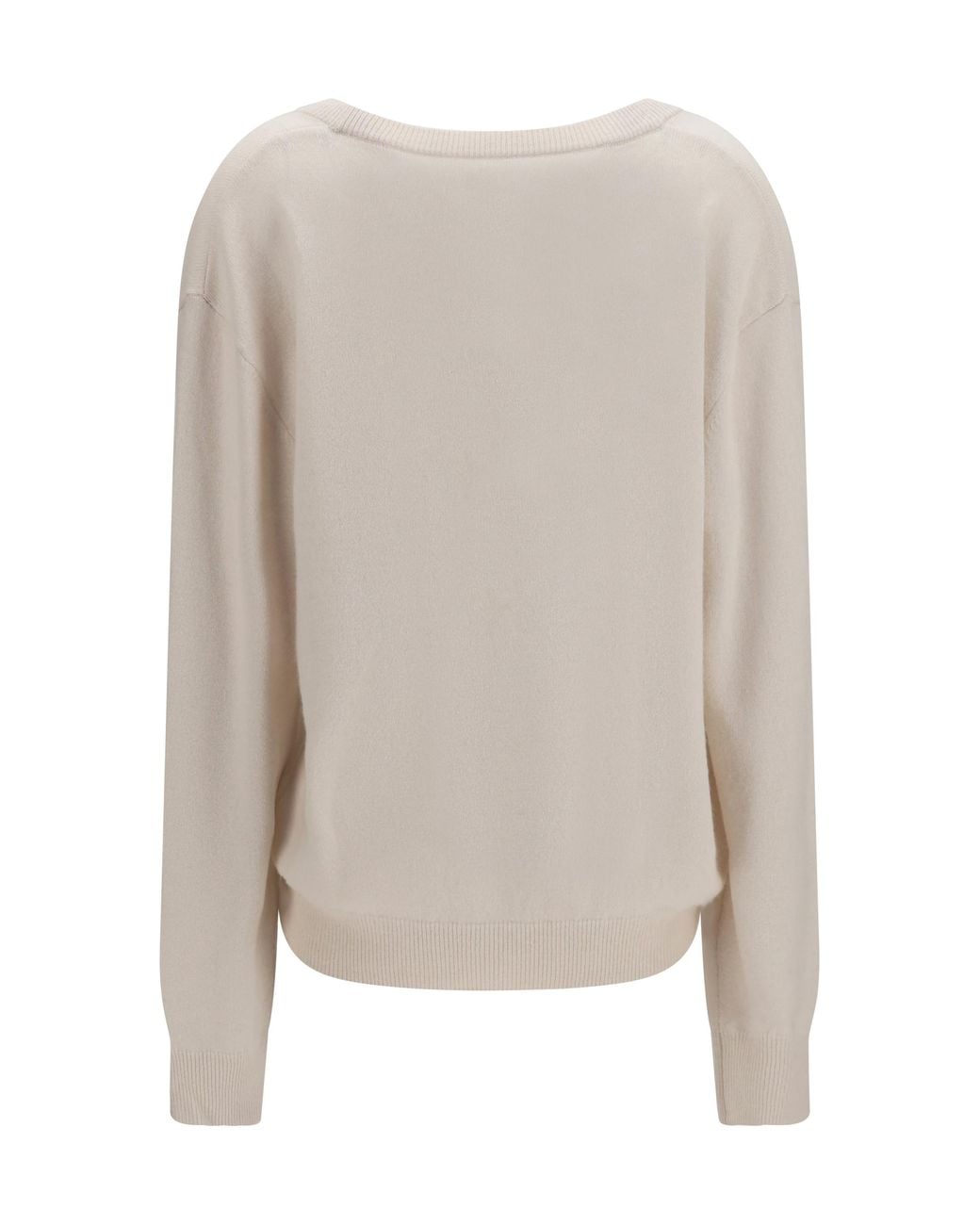 Extreme Cashmere White N°492 Ben Cashmere Sweater Kashmir/Capra Hircus