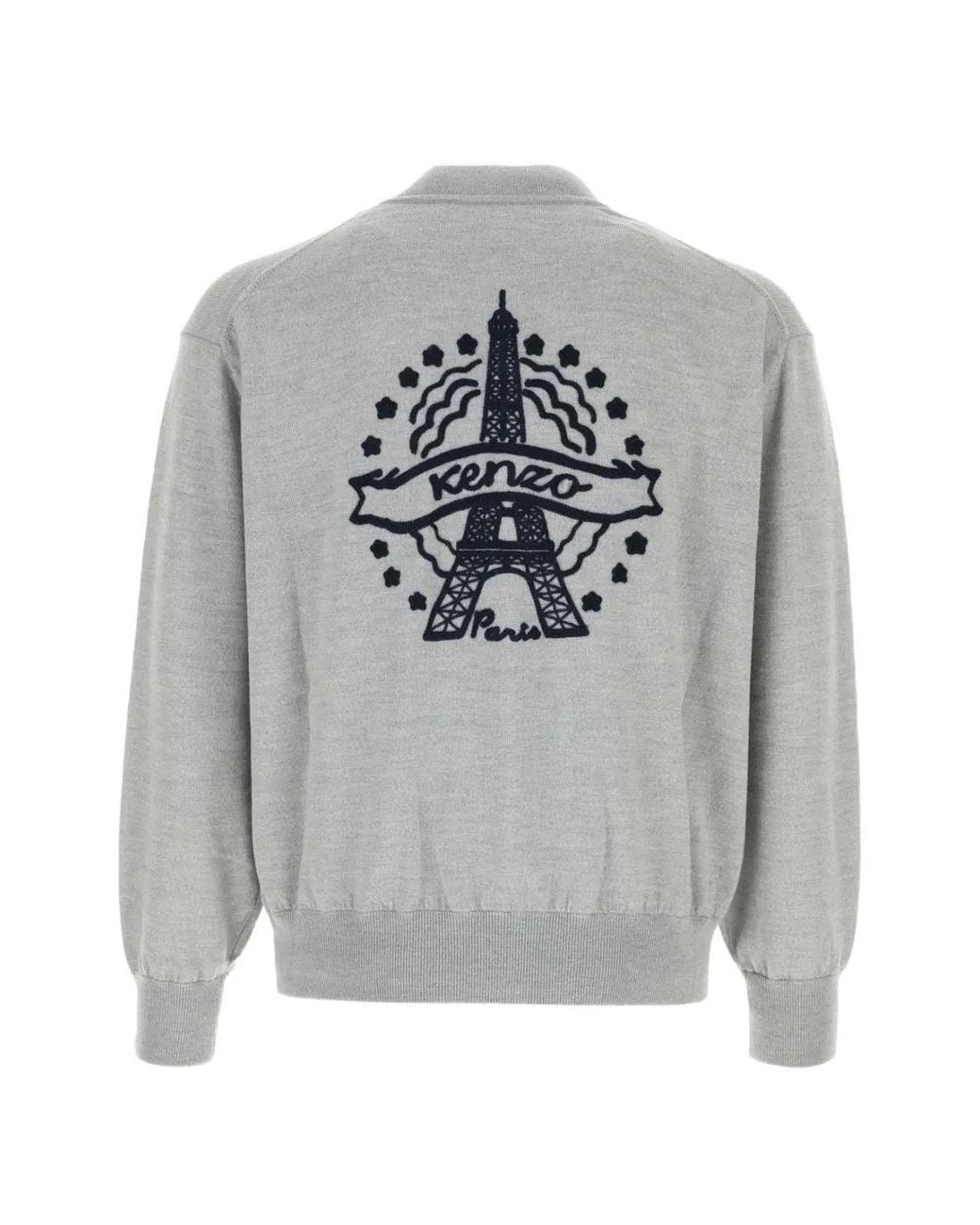 KENZO Gray Rws Eiffel Tower Design for men