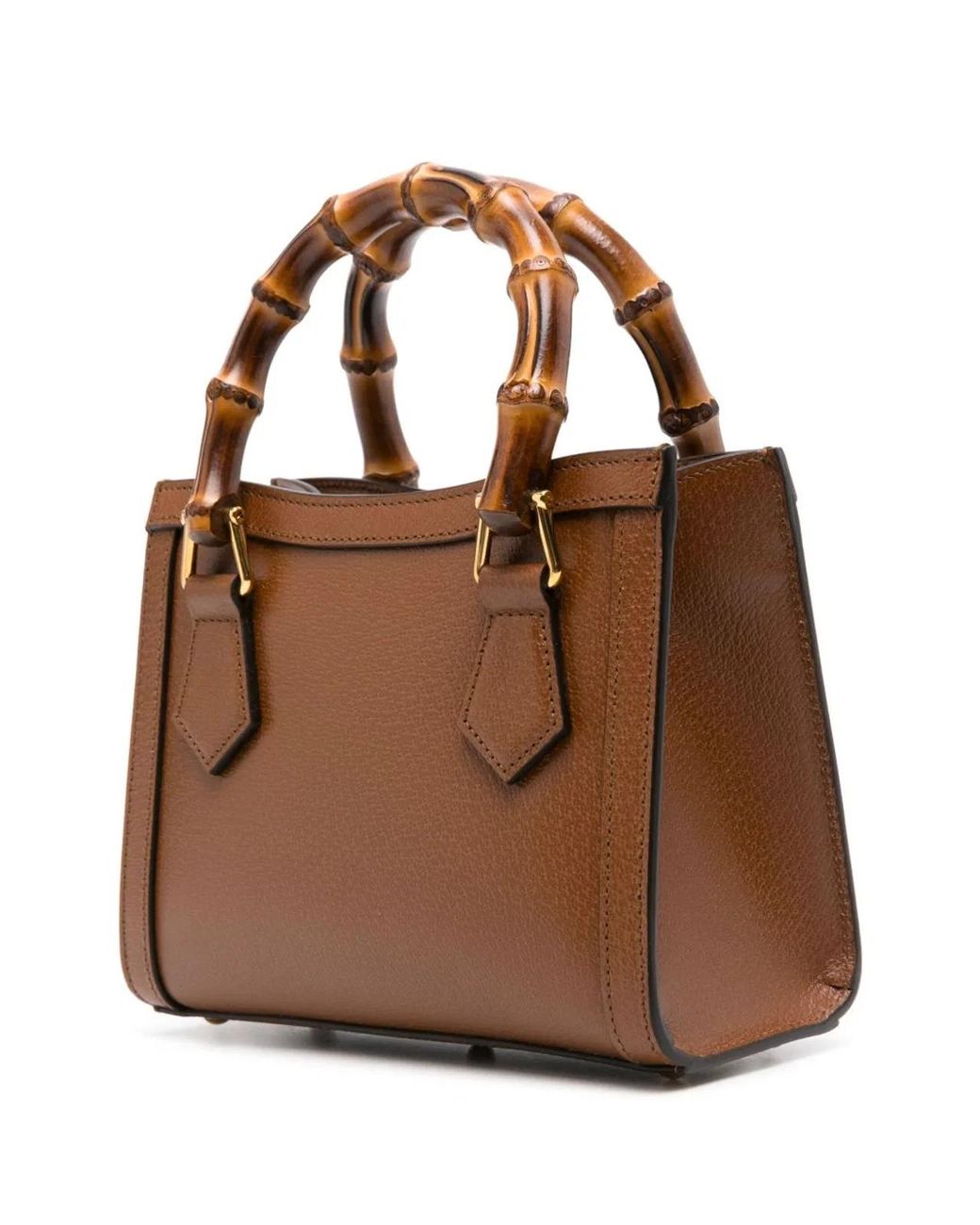 Gucci Brown Diana Small Tote Bag