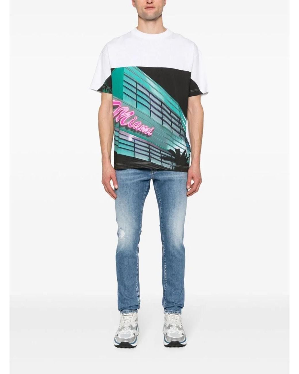 DSquared² Blue Pants 5 Pockets Cool Guy for men