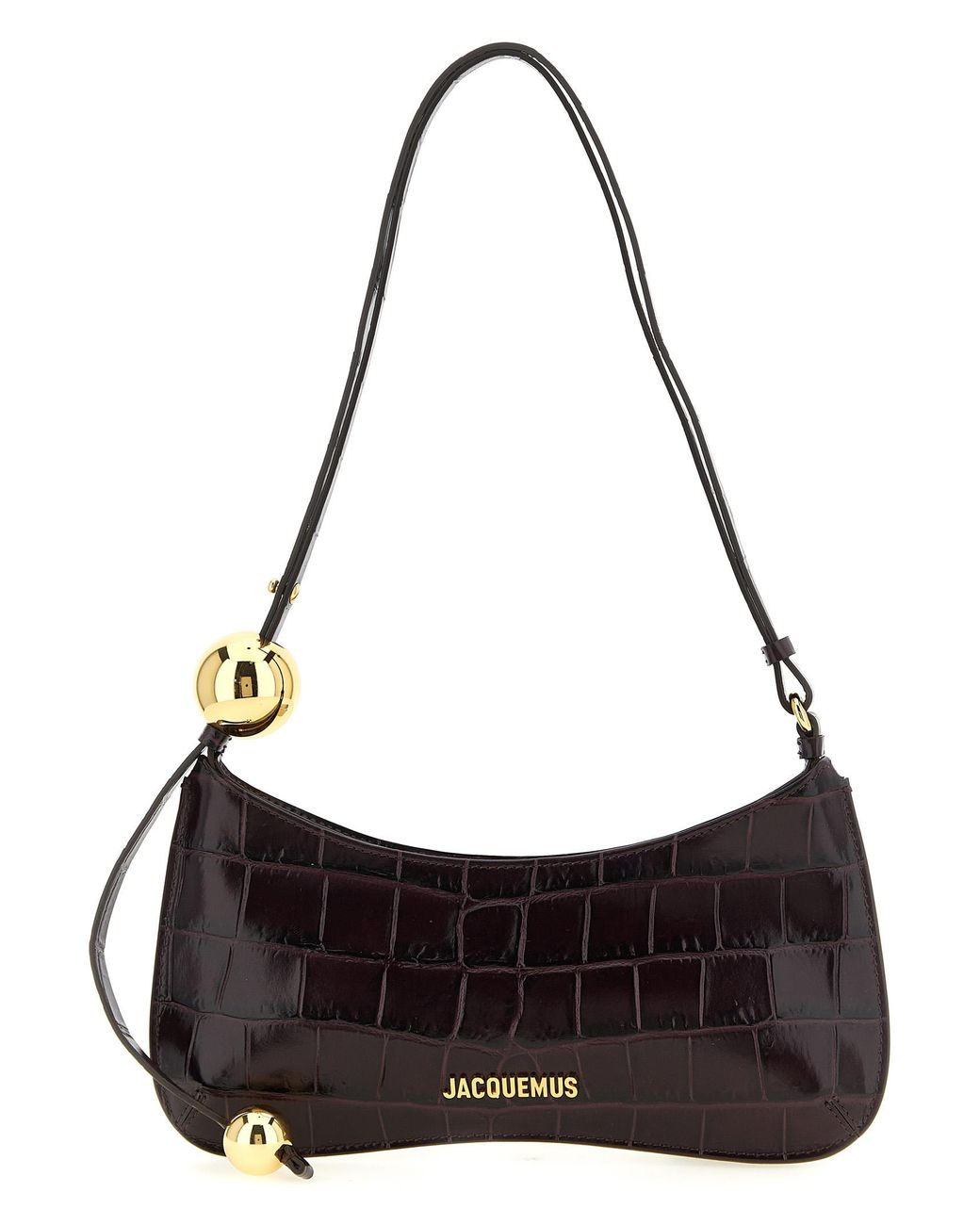 Jacquemus Black 'Le Bisou Perle' Shoulder Bag