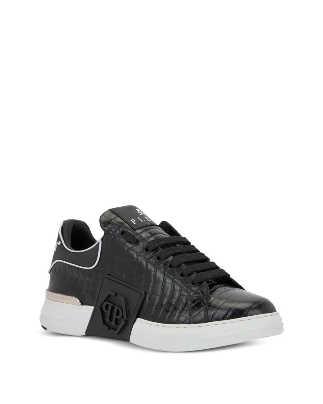 Philipp Plein Black Low-Top Sneaker for men