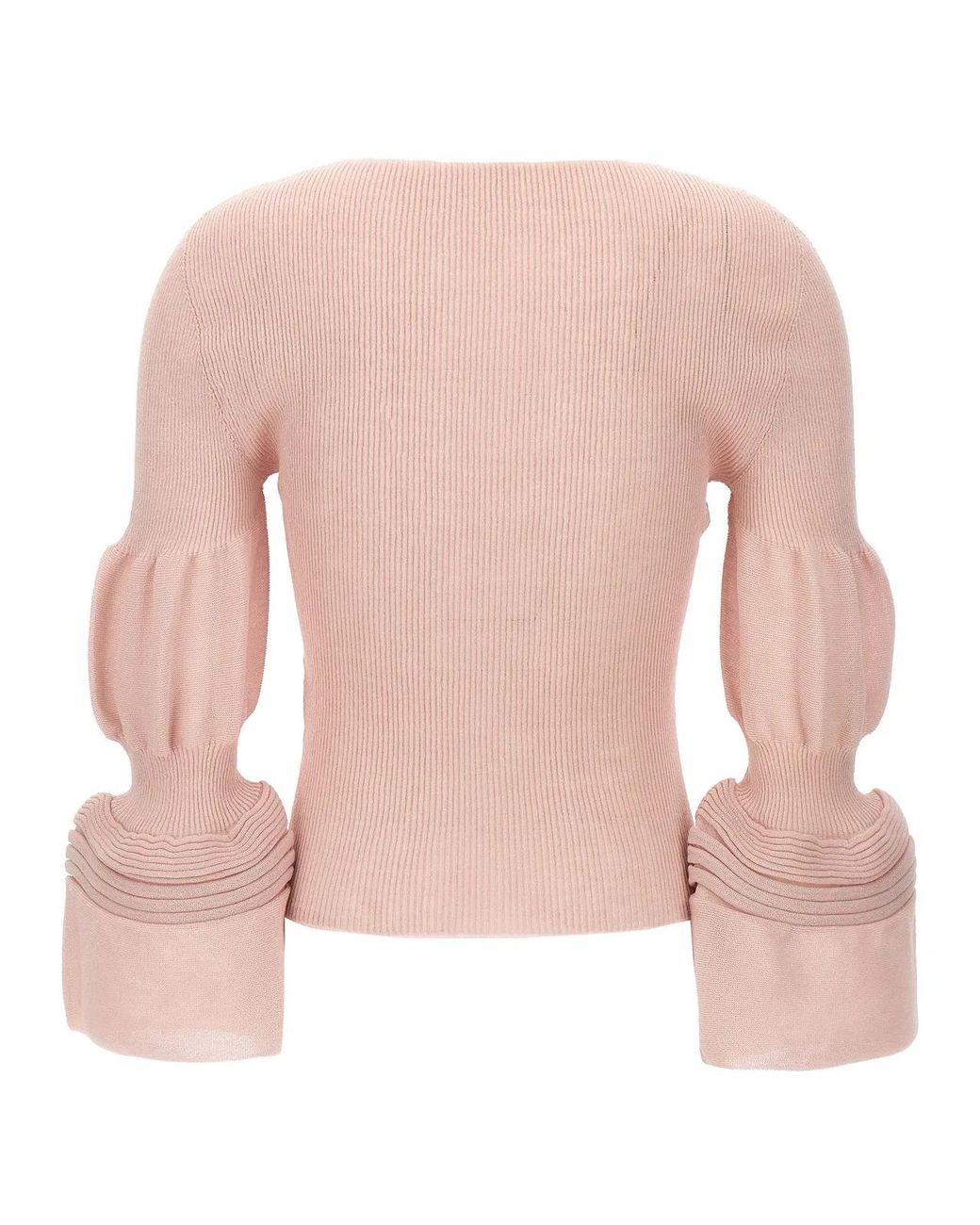 Issey Miyake Pink 'Assemblage Branch' Top