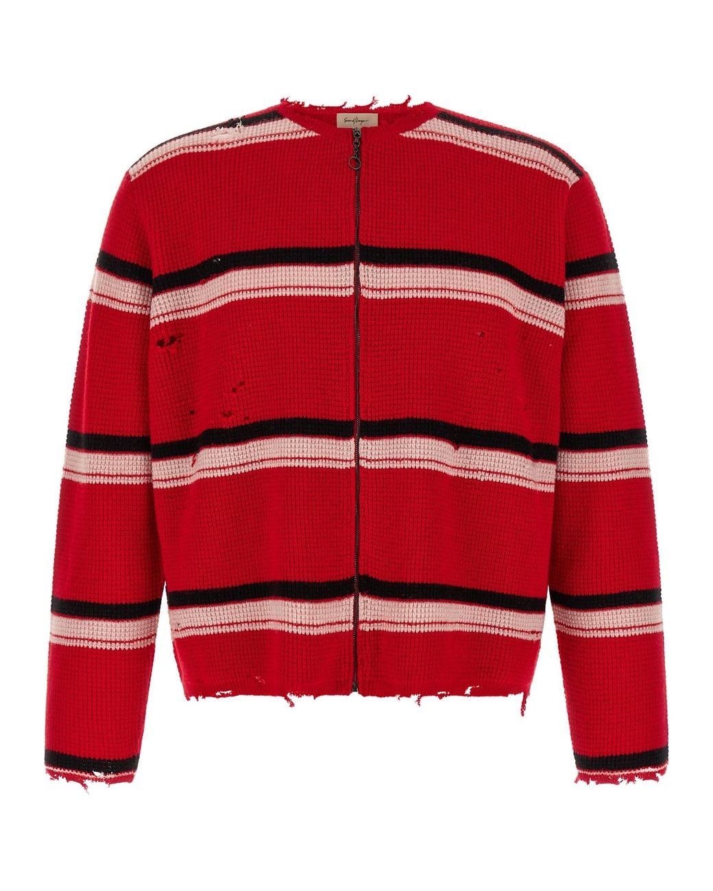 Second/Layer Red 'Friends' Sweater for men