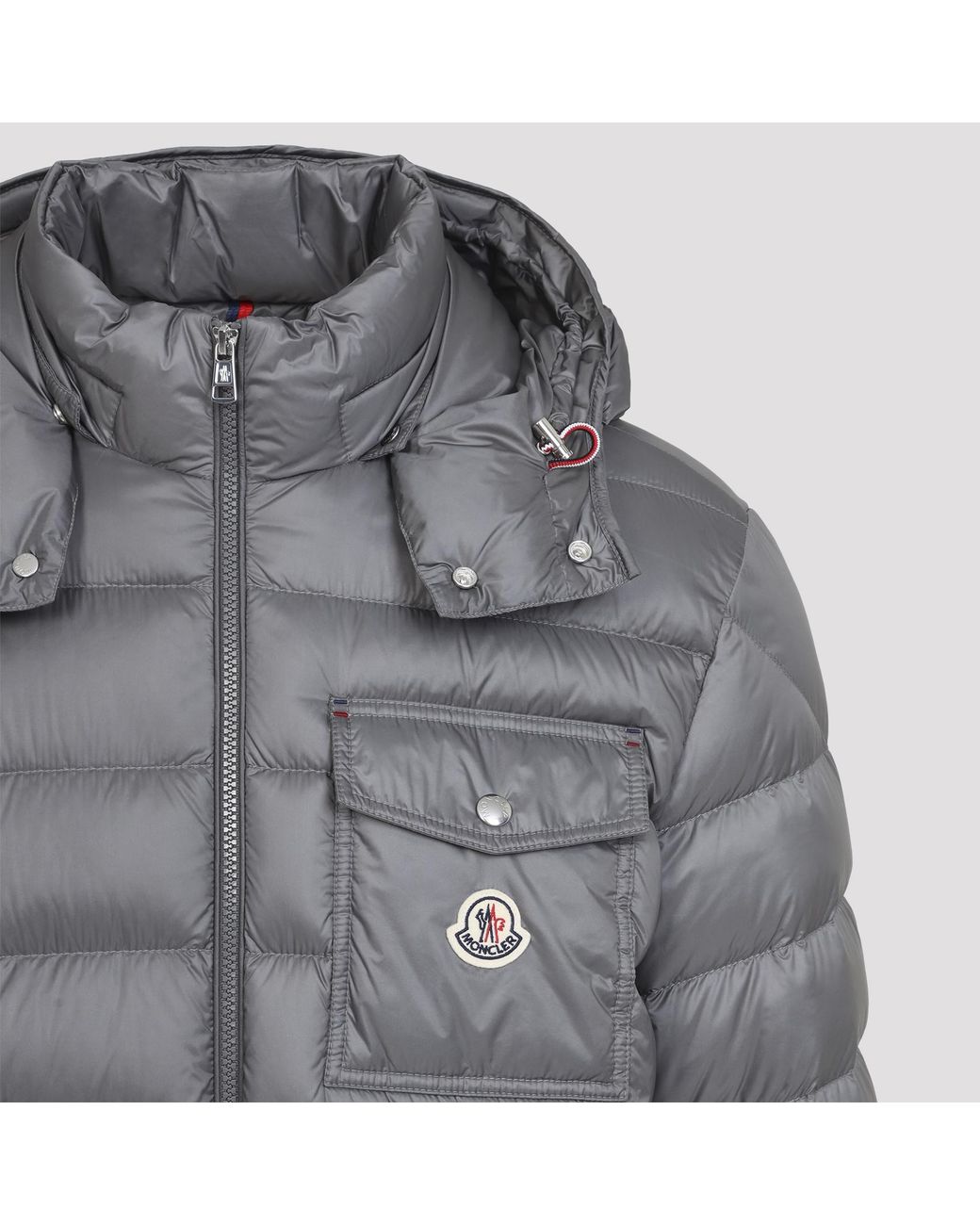 Moncler Gray Verith Down Jacket for men
