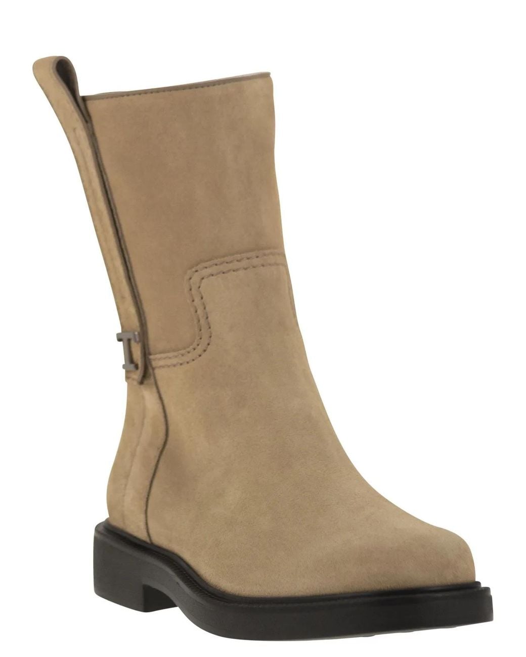 Tod's Brown Suede Ankle Boot