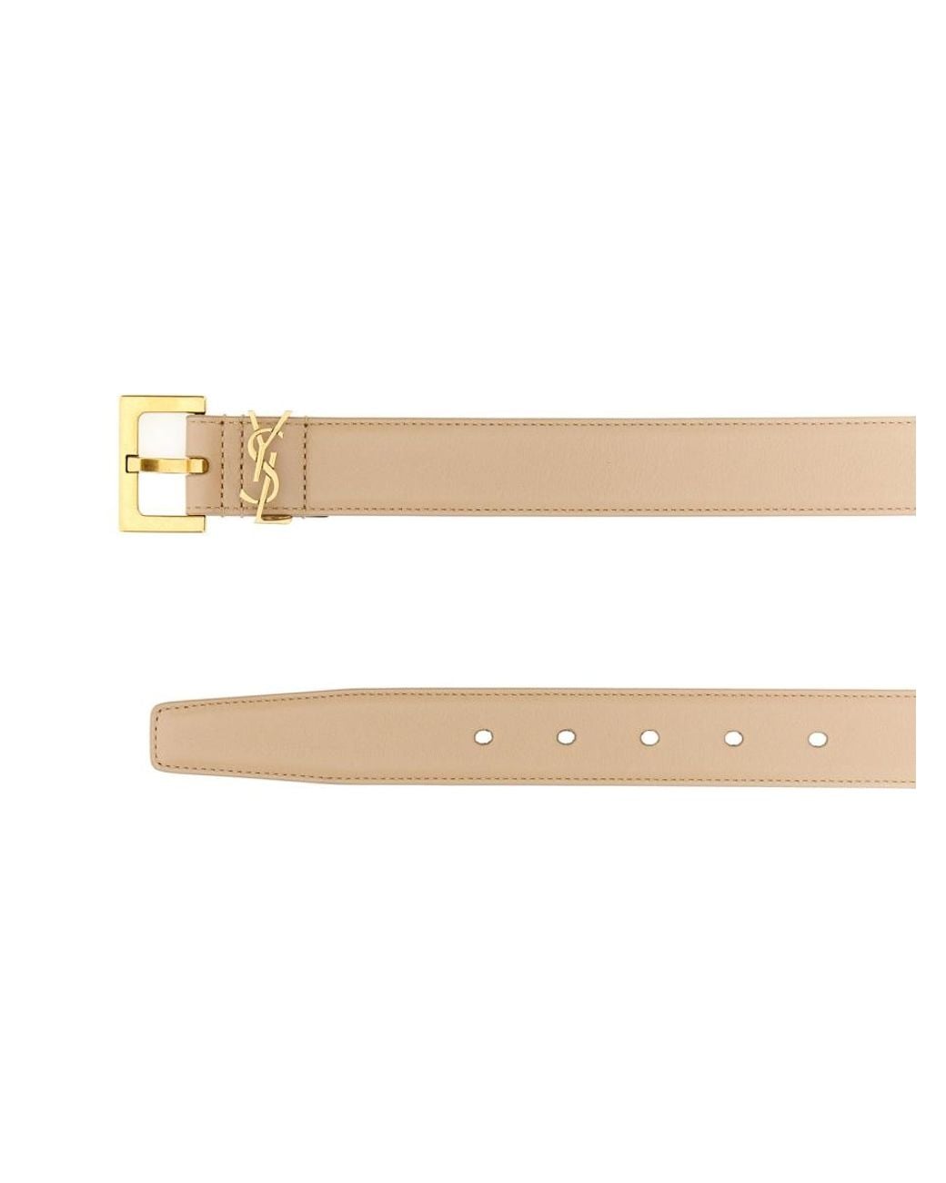 Saint Laurent White Cintura "Cassandre"