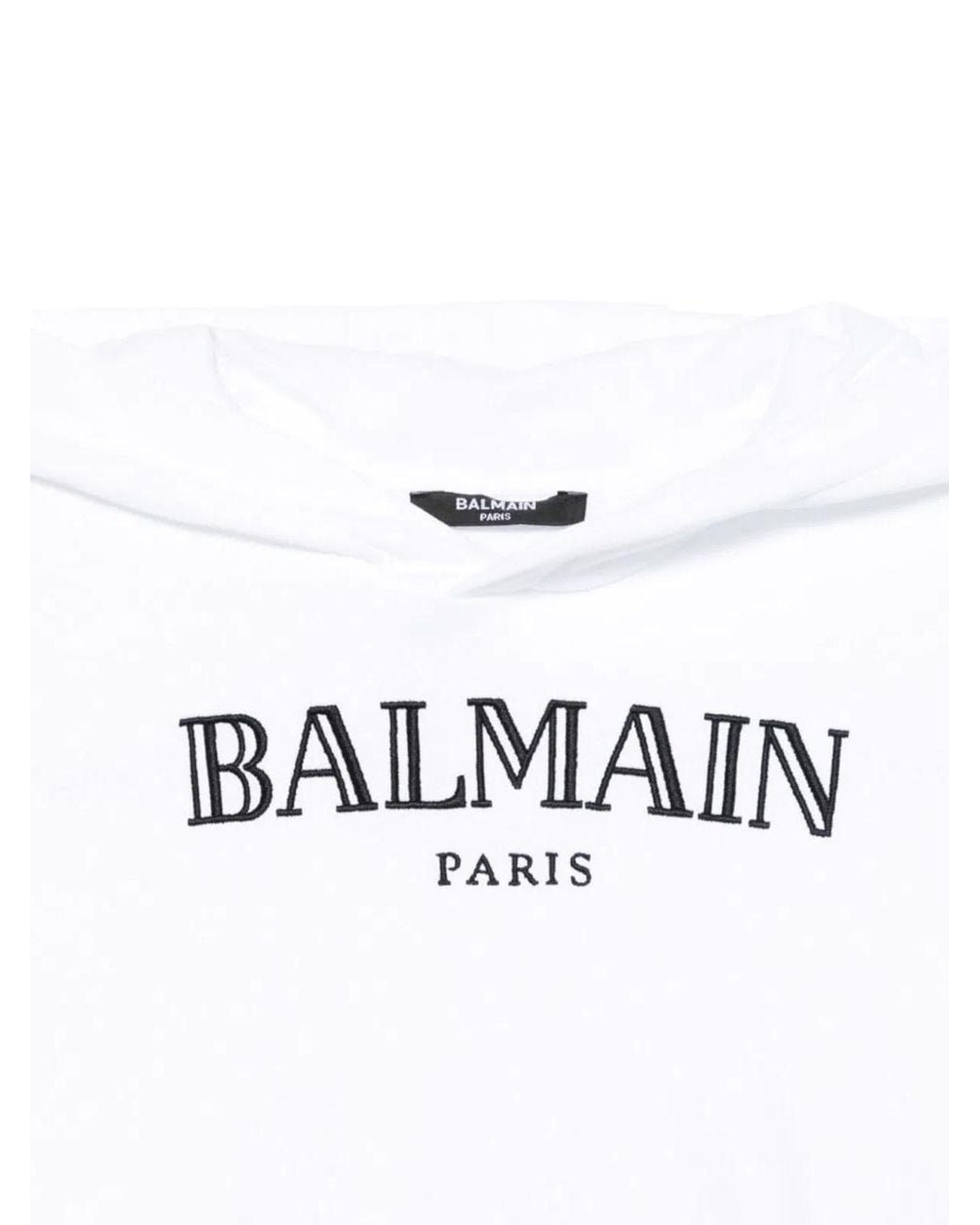 Balmain White Sweatshirt