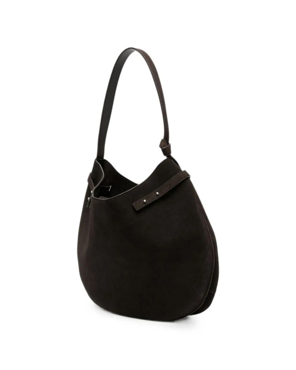 Emporio Armani Black Leather Hobo Bag