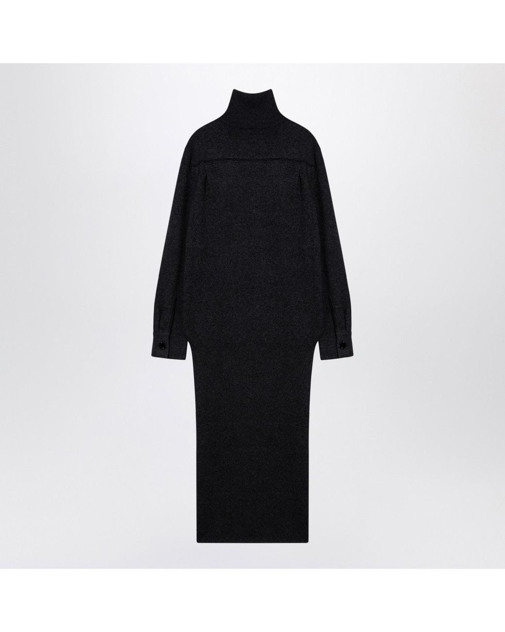 Givenchy Black Dark Turtleneck With Drawstring