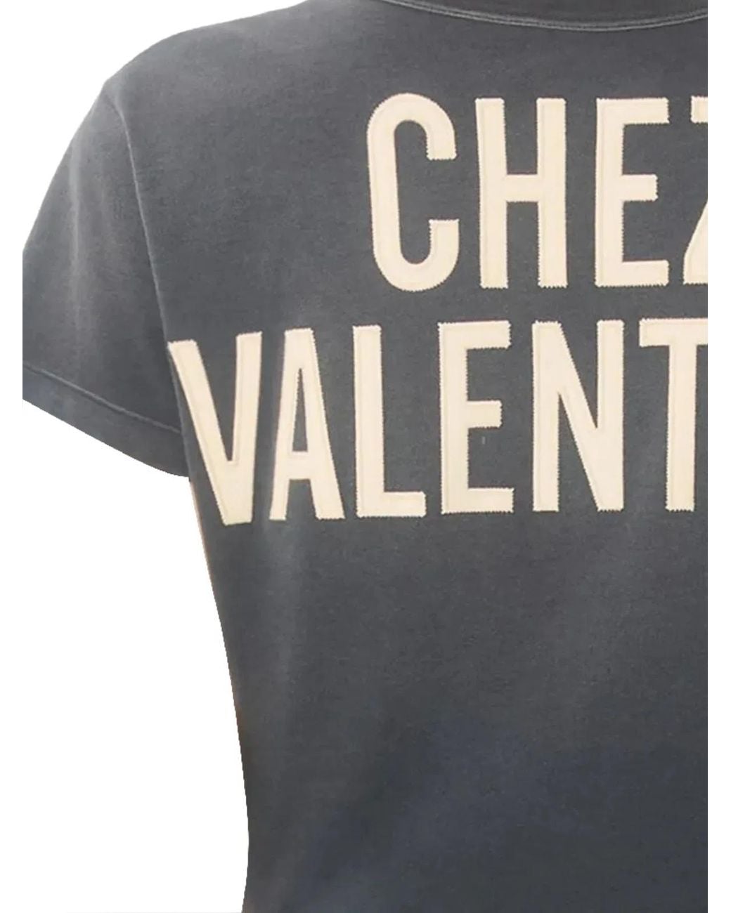 Valentino Black Cotton T-Shirt