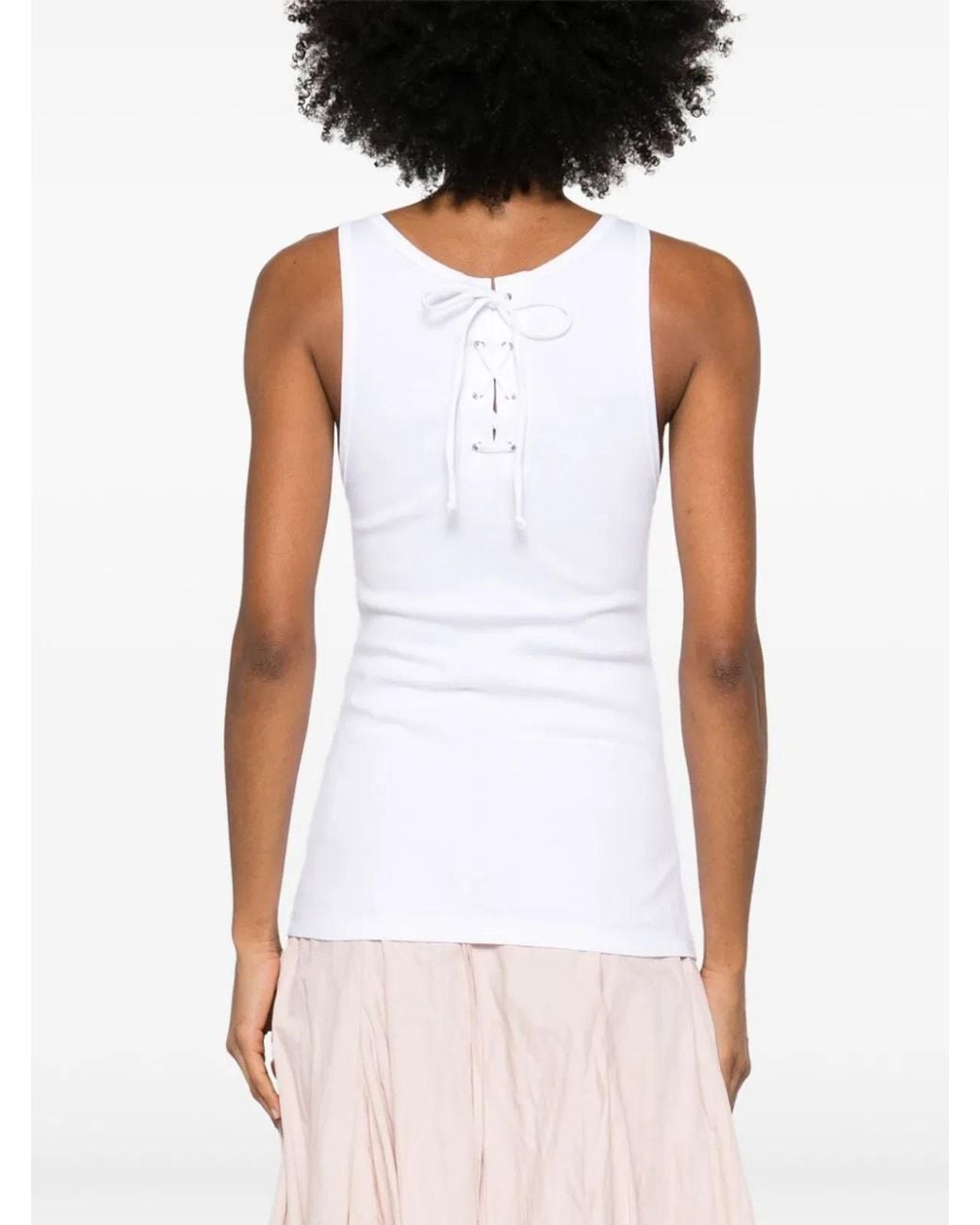 Prada White Tank Top