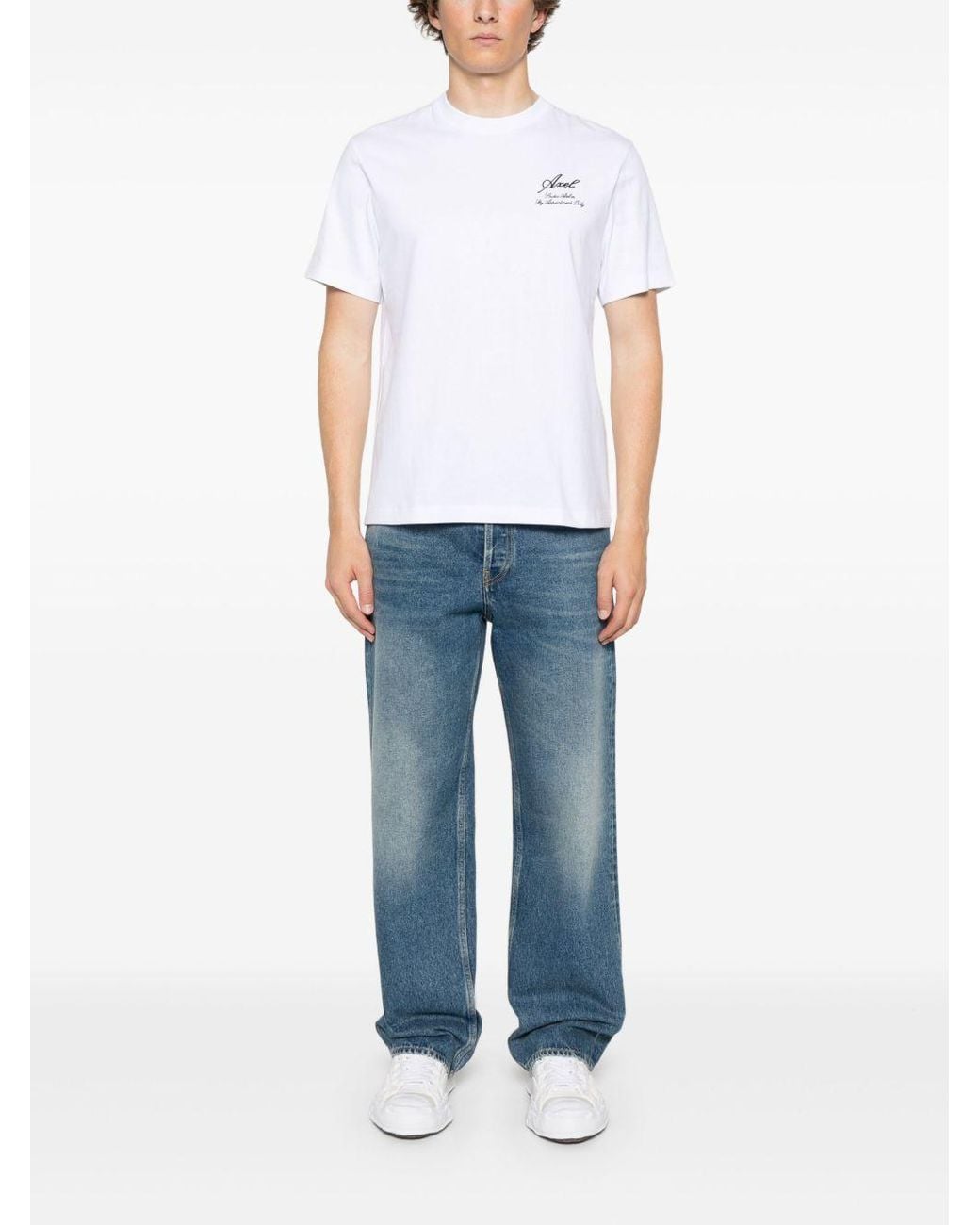 Golden Goose Deluxe Brand Blue Denim Cotton Jeans for men