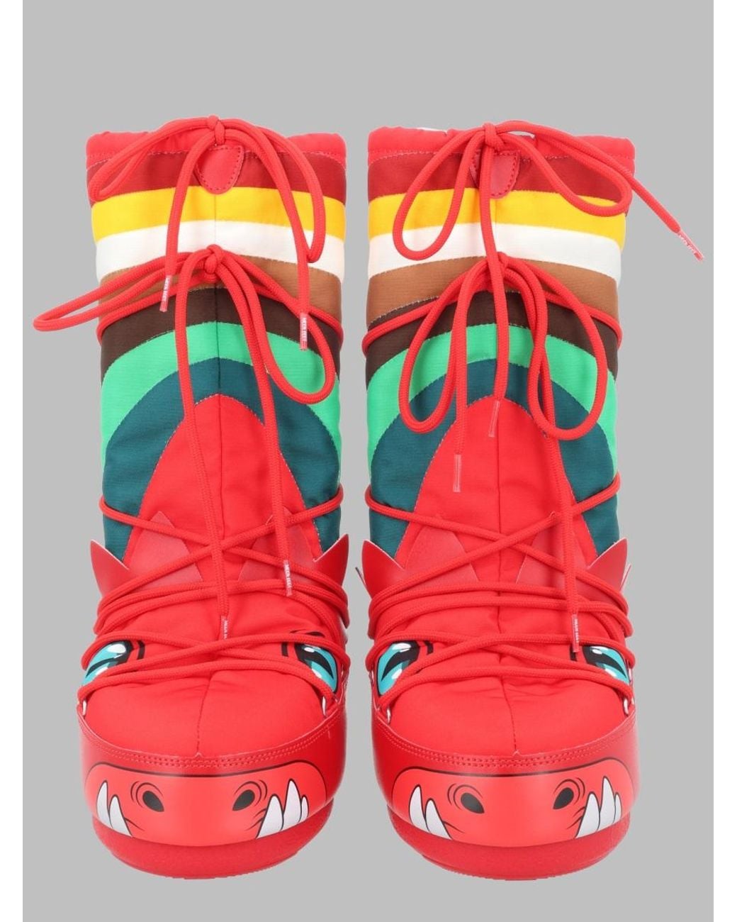 Moon Boot Red Icon Dino