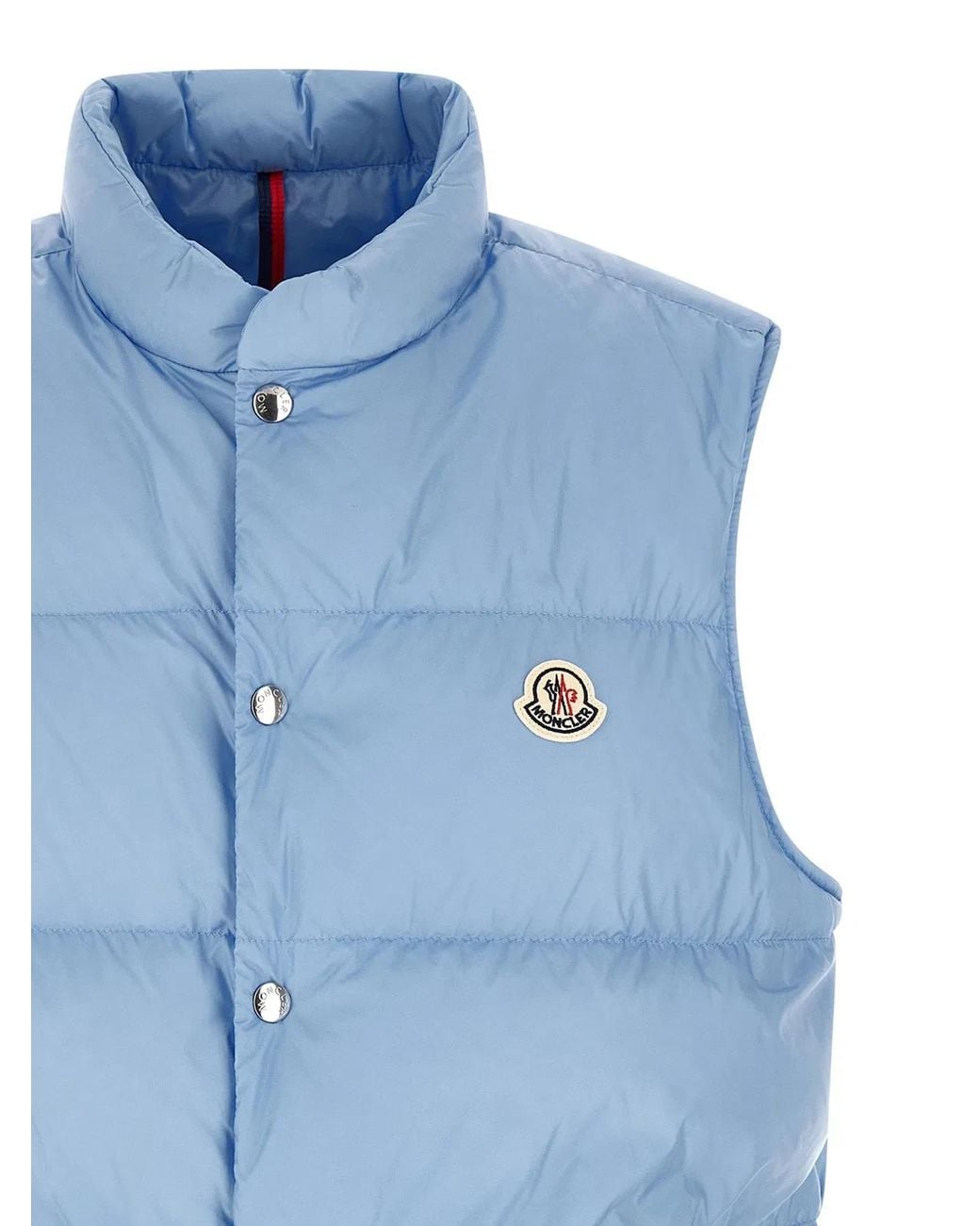 Moncler Blue 'Tuquerouye' Padded Vest for men