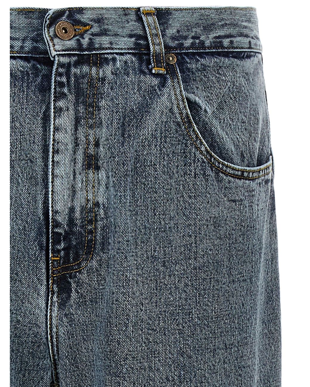 Second/Layer Blue 'Big Papi' Jeans for men