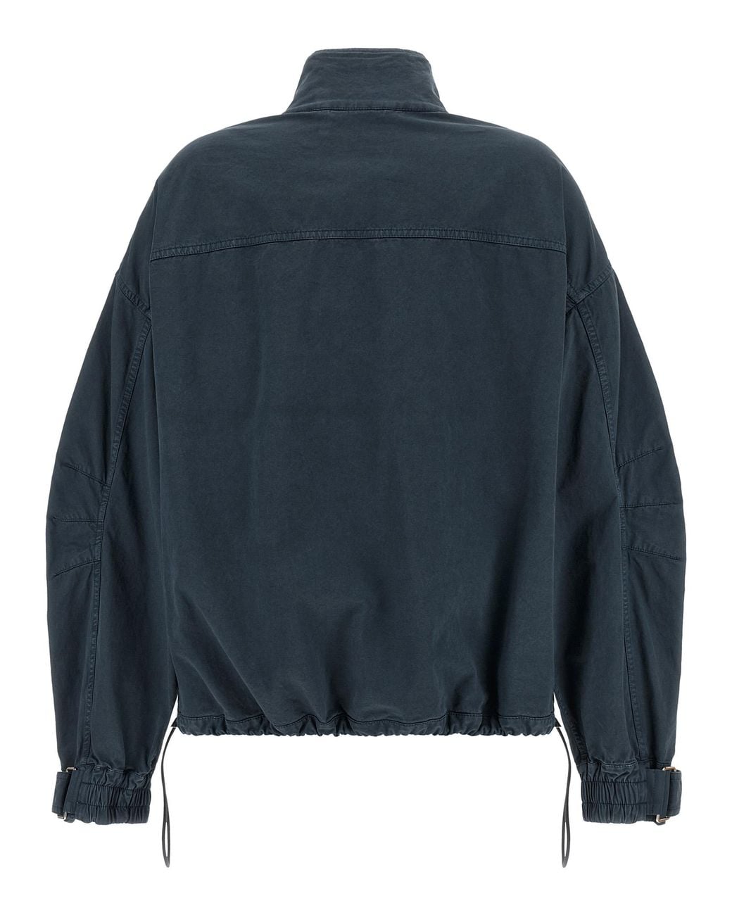 The Attico Blue Utility Bomber Jacket