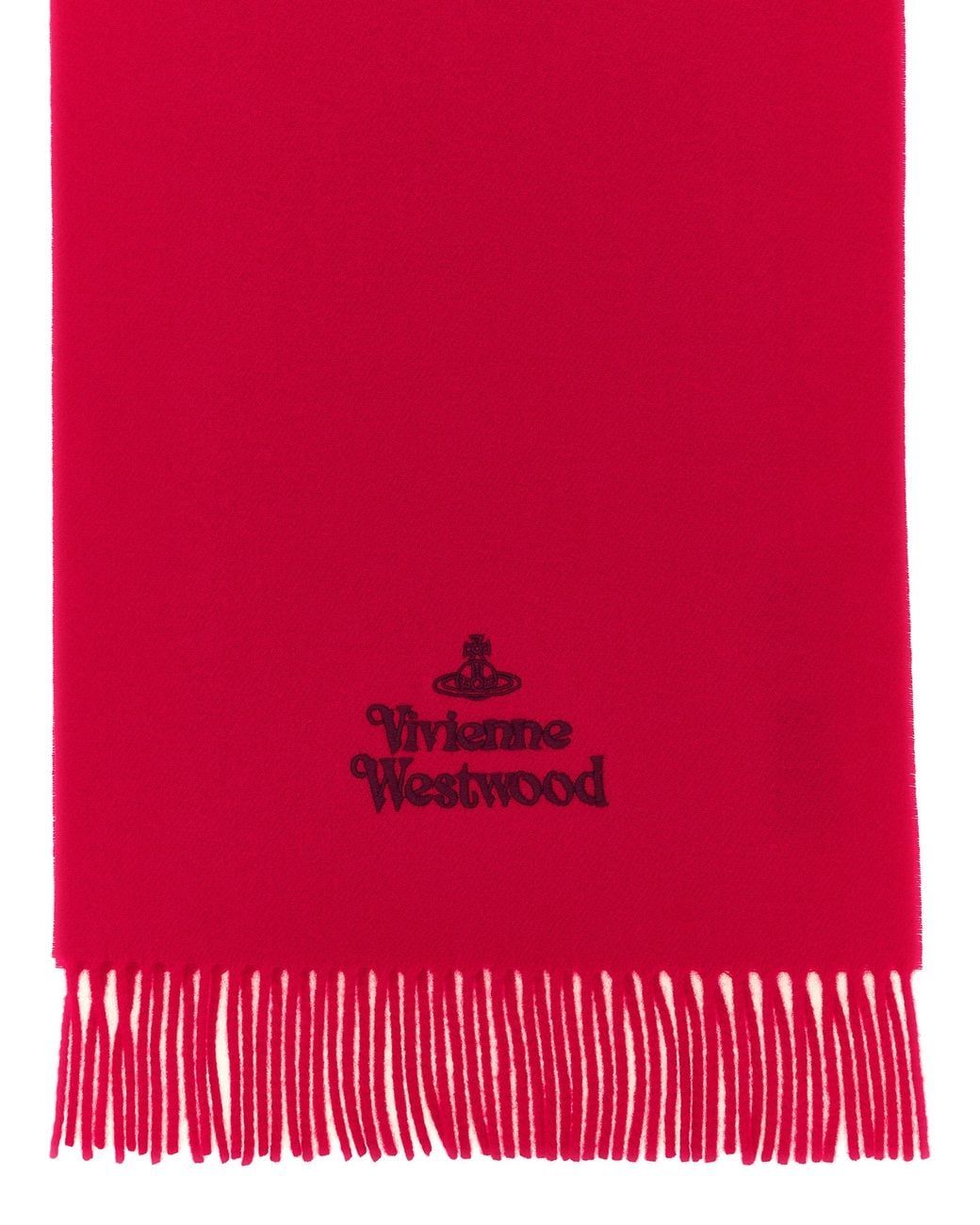 Vivienne Westwood Scarf With Embroidered Logo